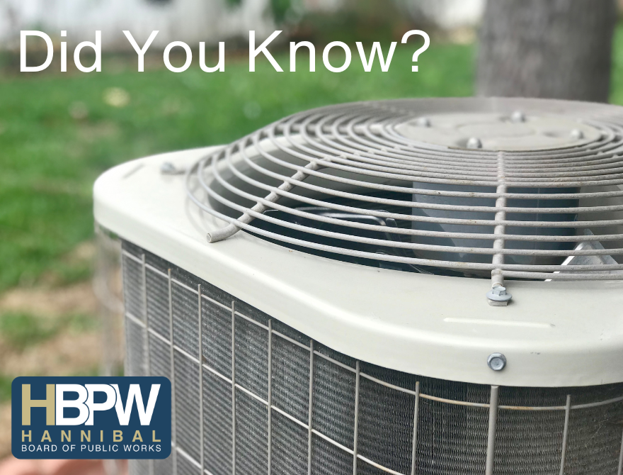 HBPW's tweet photo. Did you know? Your air conditioner doesn't actually create cold air—it removes heat and humidity from inside your home and transfers it outdoors. Replacing  your air filter regularly can help your system run more efficiently, improve airflow, and even lower energy costs! https://t.co/ofvUT10uv3