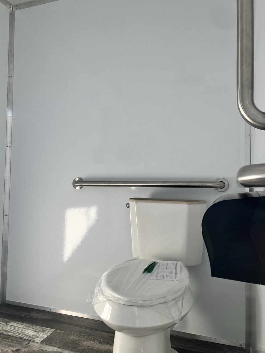 GNG_AD's tweet photo. Our new bathroom trailer was delivered today! This will provide an improved experience for our athletes, visitors, and fans with flushing toilets, running water, and climate control. https://t.co/PKnJlTJ3Xt