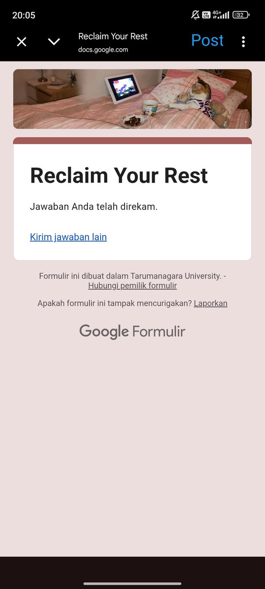 cheryamourr's tweet photo. @daaaaargh done ya ka. boleh bantu barter kuesiner ku ka:
https://t.co/FBlQEl6Fqr

makaasii https://t.co/s7ndFSiJZL
