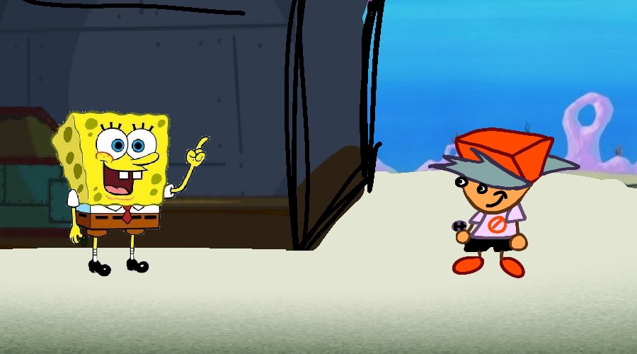 VSSPONGLEAKS's tweet photo. WE HAVE LEAKED THE ORIGINAL CONCEPT FOR VS SPONG. THIS MOD WILL DIE SO ACTUAL GOOD NON-BAD PEOPLE MODS WILL PREVAIL ((AGAIN IN MY OPINION)) https://t.co/ynbfGH79HC