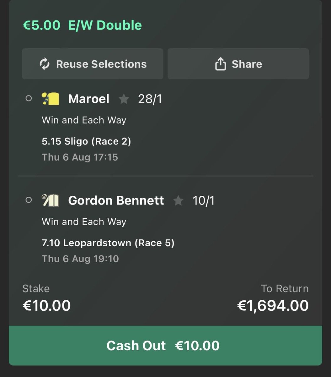 Jonnybetsbig's tweet photo. HERE WE GO 🛎️🛎️🛎️

Today’s selections for 🇮🇪🏴󠁧󠁢󠁥󠁮󠁧󠁿

Newmarket 2.55 - Lord Ragnar 11/8
Brighton 3.13 - Regalism 7/4
Newmarket 3.30 - Fast Performer 1/1
Sligo 5.15 - Maroel 28/1 EW
Leopardstown 7.10 - Gordon Bennett 11/1 EW
Leopardstown 7.45 - The Holy Apostle 22/1 EW

I’ve played the 2 long shots in an EW double and Lord Ragnar & Fast Performer in a double.

Who wants some action Stateside tonight? 🇺🇸

Let’s get it.