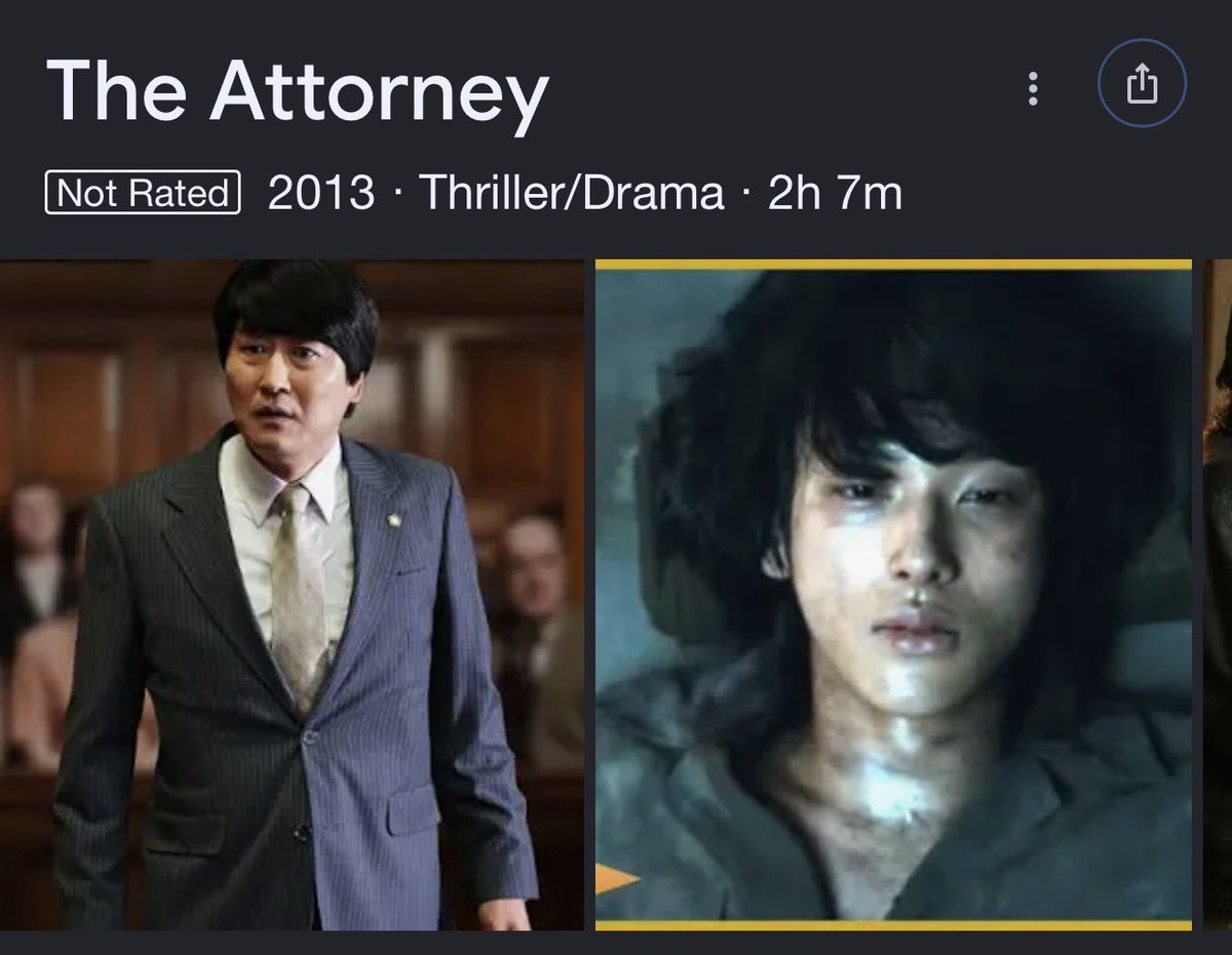 Yang_ML_Estate's tweet photo. Yes. In the movie from South Korea. The lawyer was proud of his job.  The cast was one of my favorites. 

The Attorney (2013) is a South Korean legal drama inspired by the real-life "Burim case," about a materialistic tax lawyer who transforms into a human rights advocate after defending a student falsely accused of being a communist by the authoritarian government in the 1980s.