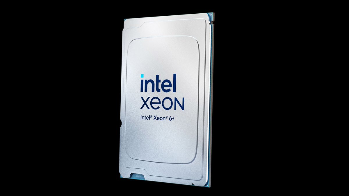 juzzzzzzzzzzy's tweet photo. 288 cores. 576MB L3 cache. Built on Intel 18A. 🔥 The Xeon 6+ is rewriting what a data center CPU can do — agentic AI, cloud-native, inference all at once. Pretty wild. #Intel #AI #Semiconductors https://t.co/nLqe4mLjeV