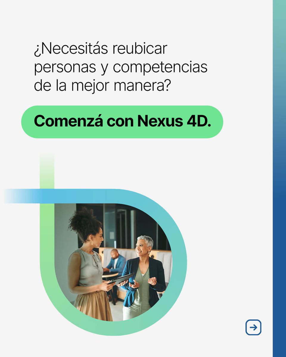 ManpowerGroupUy's tweet photo. ⏳💡Una solución que permite redirigir competencias hacia nuevas oportunidades, reducir costos asociados a desvinculaciones y contrataciones, y fortalecer el compromiso de los equipos.
Conocé Nexus 4D👉🏻info@manpower.com.uy
#TalentSolutions #RightManagement #Nexus4D https://t.co/ToH3pN45qc