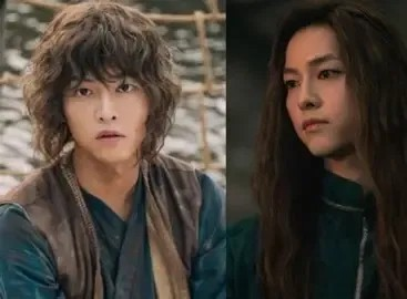 sjkdaily's tweet photo. #ArthdalChronicles (2019)
โPlayed a highly ambitious, challenging dual role, twin brothers Eun-seom and Saya with both characters belonging to the mythical Igutu race (hybrids born from a human mother and Neanthal father), characterized by their distinct purple blood and lips. https://t.co/Lz74K3wnJ9