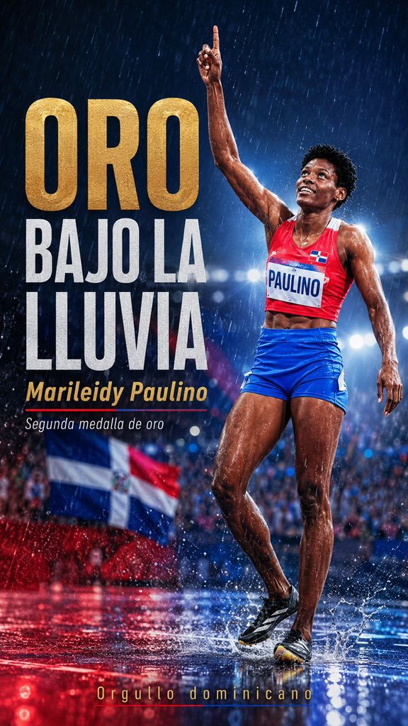 Joha1475's tweet photo. Marileidy Paulino sigue demostrando que con disciplina y esfuerzo los sueños se hacen realidad. Eres un orgullo para toda la República Dominicana. 🇩🇴✨ https://t.co/0ge8bFZ2Dv
