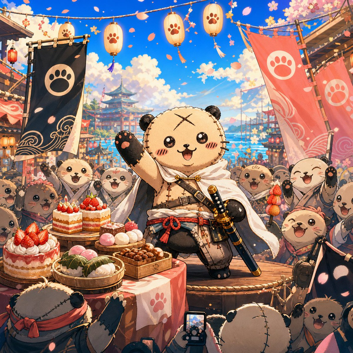 rakko_sol's tweet photo. Sword sharp. Sweets packed. Community ready. 🦦⚔️

$Rakko isn’t here to watch the adventure from the sidelines. We’re here to create it. Bring your energy, spread the word and let’s make some noise together!

Today is another day to build. ラッコ 🔥 https://t.co/BtKNkkR6Cb