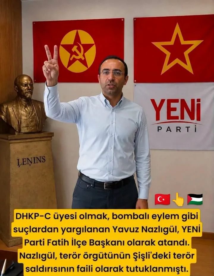 Ari_Beyi's tweet photo. Yeni parti Fatih ilçe başkanı. https://t.co/OIe40oBgVV