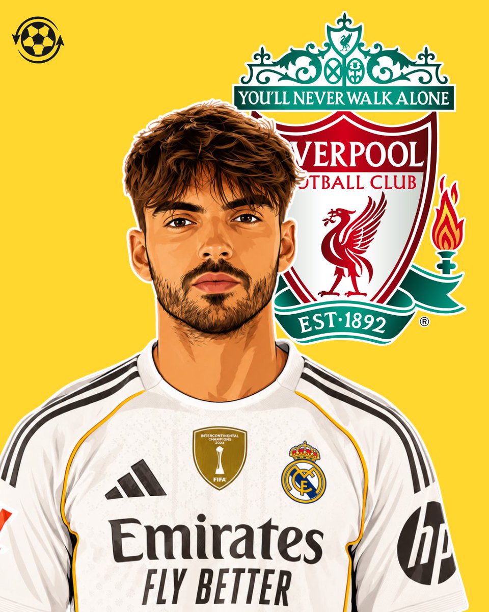 DeadlineDayLive's tweet photo. 🚨 Liverpool are considering a move for Real Madrid defender Raúl Asencio. 🔴🇪🇸

The 23-year-old's representatives have approached Liverpool over a potential deal, while Madrid are open to selling. 

However, Asencio's priority remains staying at the Bernabéu and fighting for his place, despite José Mourinho informing him he is not part of his plans.

(Source: @TEAMtalk)