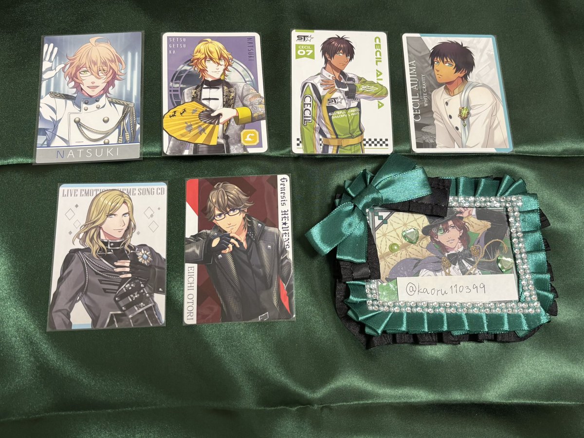 kbjhhug_love's tweet photo. 交換 うたプリ メセカ メッセージカード

【譲】那月、セシル、カミュ、瑛一

【求】同異種 嶺二
(ライエモ2周年優先)

検索からでもお気軽にお声掛け下さい。 https://t.co/XHsH7sZO5h