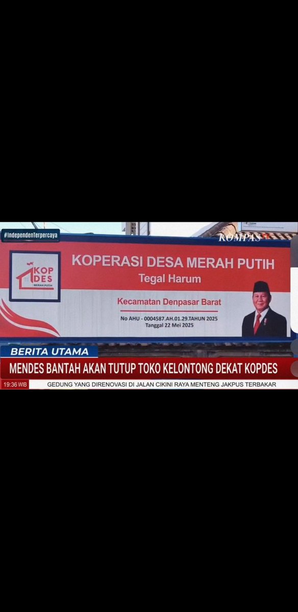 felinophile22's tweet photo. Mendes Bantah akan Tutup Toko Kelontong Dekat Kopdes

#KementerianDesaPDT
#BangunDesaBangunIndonesia
#BPSDMKemendesaPDT https://t.co/y6VIUqNk1h