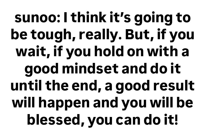 sunymysunshine's tweet photo. Some comforting words from Sunoo for whoever needs them right now ❤️ https://t.co/u0d5xgcHkF