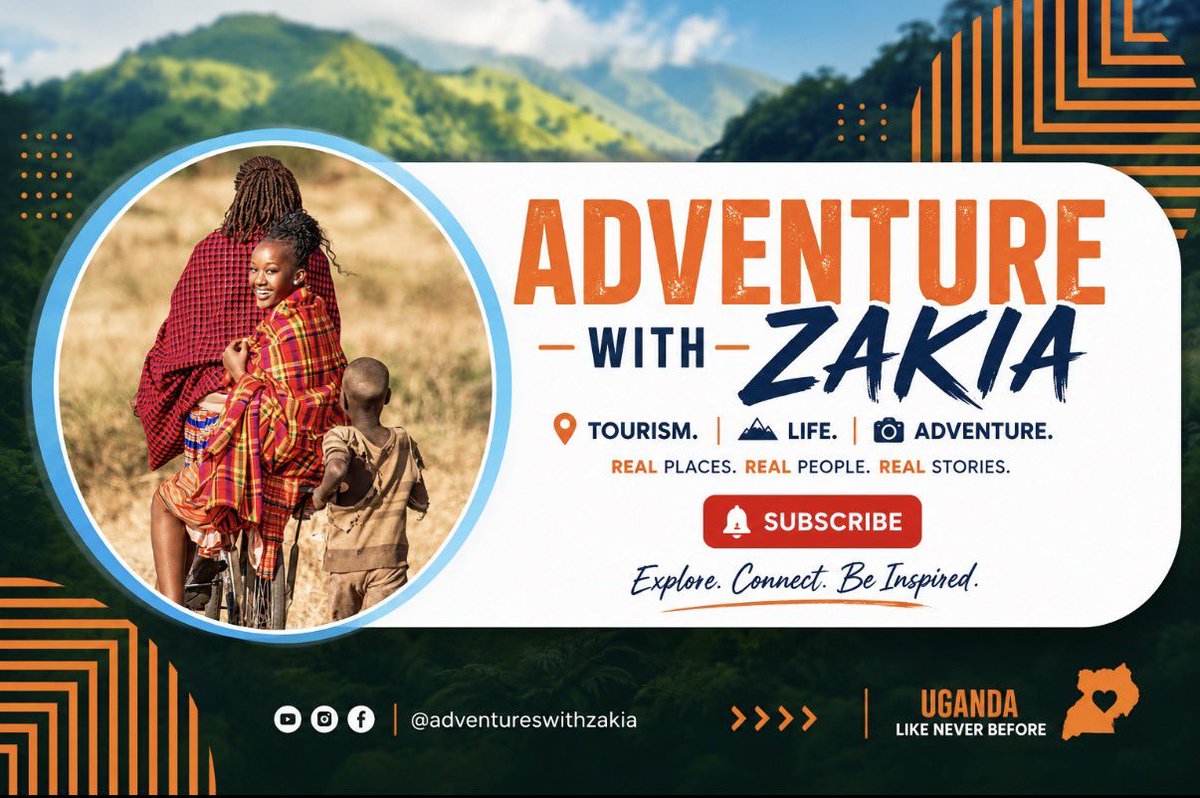 GITA_Africa's tweet photo. Introducing Adventures with Zakia
We are proud to celebrate one of our very own, @zakialucky11, for launching a fresh and exciting concept that showcases Uganda in its truest form.
Adventures with Zakia brings together authentic storytelling, visual experiences, culture, and fashion. Because where there is Uganda, there is culture, and where there is culture, there is fashion.
At GITA-Africa, we are proud of this innovation and ready to support its journey. The future of storytelling is here.
#AdventuresWithZakia #GirlsInTourism