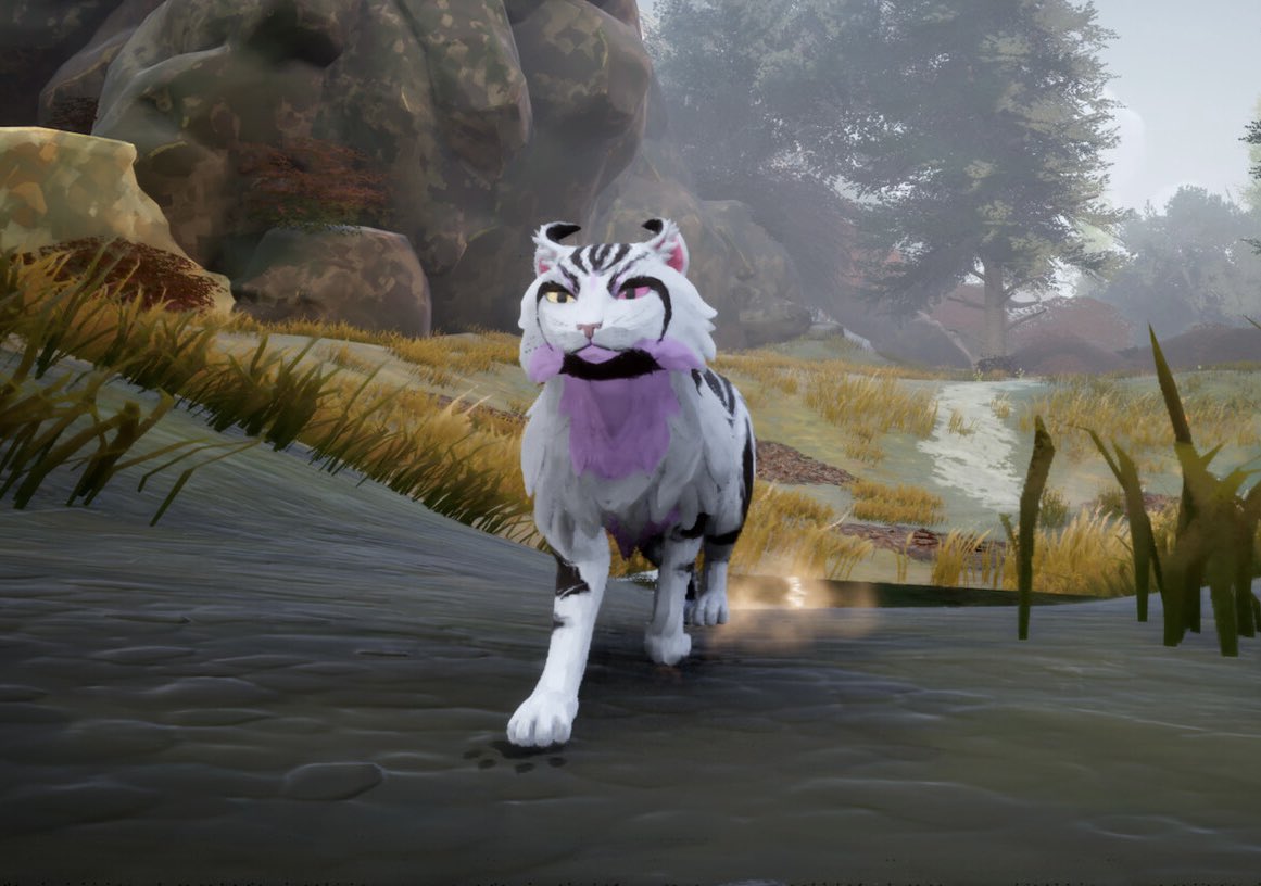 simonediesimons's tweet photo. seems like the cat creation could be pretty detailed!! we can already see tail stumps, curled ears, and heterochromia https://t.co/alfTnQenvR