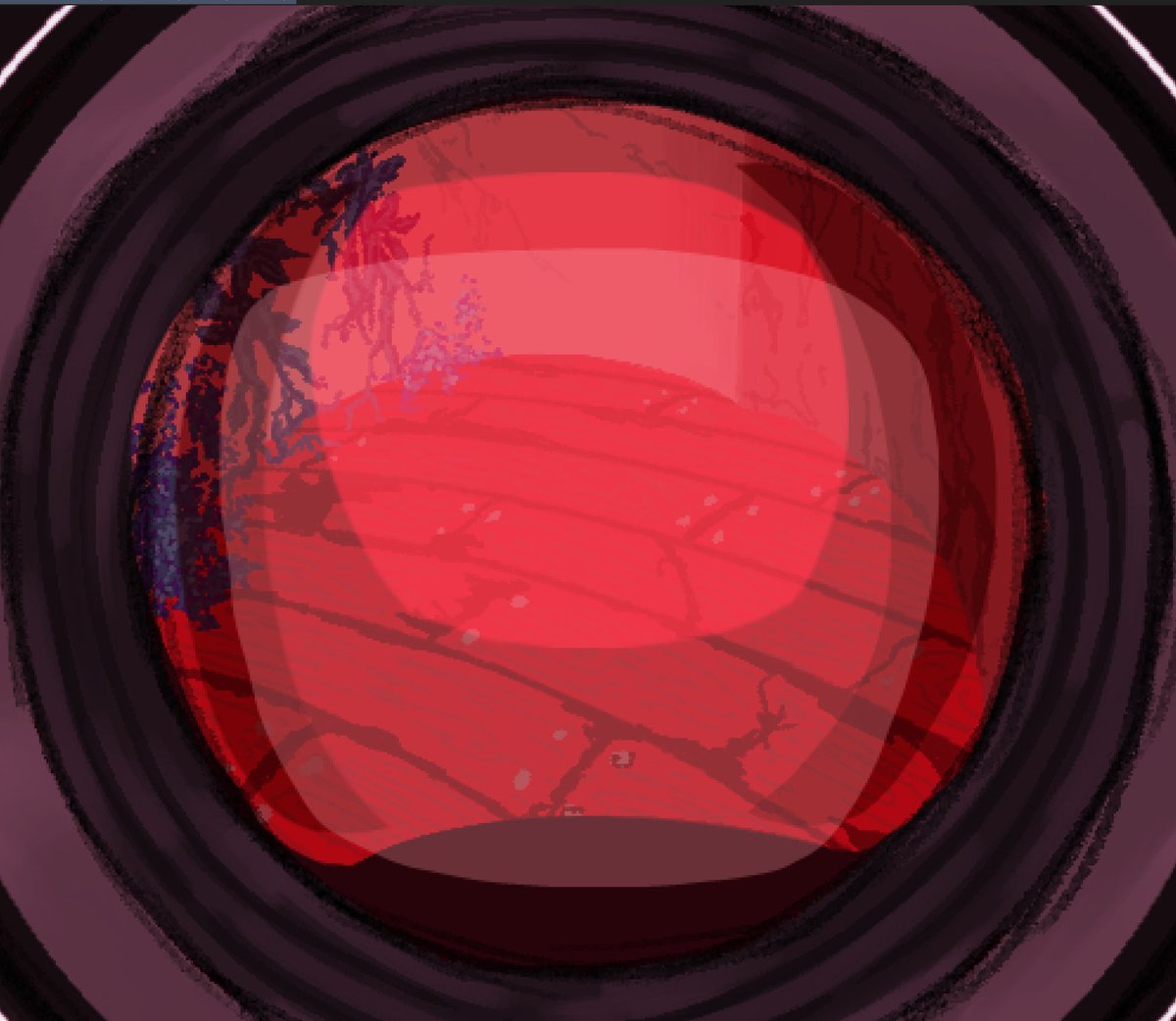 SilverCorvid's tweet photo. Little tidbit: is that i drew up an entire background in the lens even though i knew it was gonna be covered up entirely 🥲 https://t.co/TapEmnPNuu