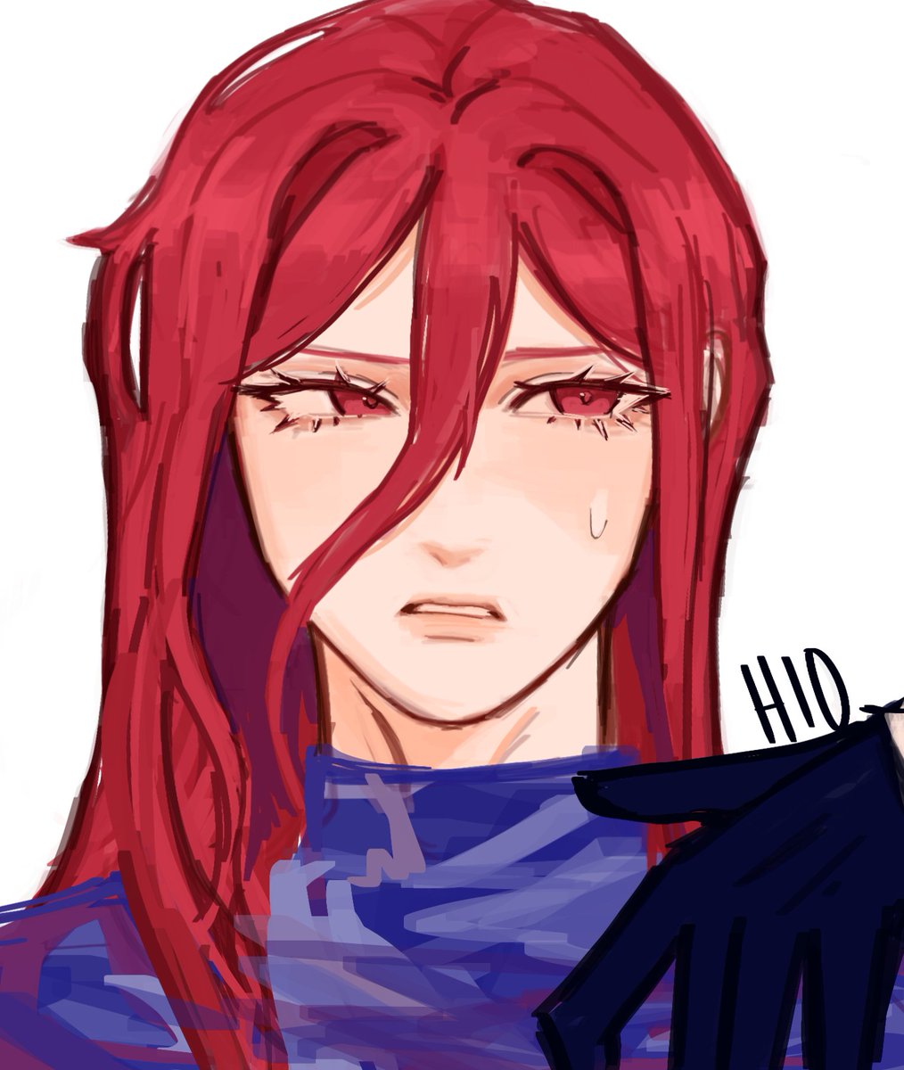 hio_kuo's tweet photo. Chigiri - despite being my favourite, I find him hard to draw😭 #chigiri #bluelock https://t.co/1LLKltFaHM