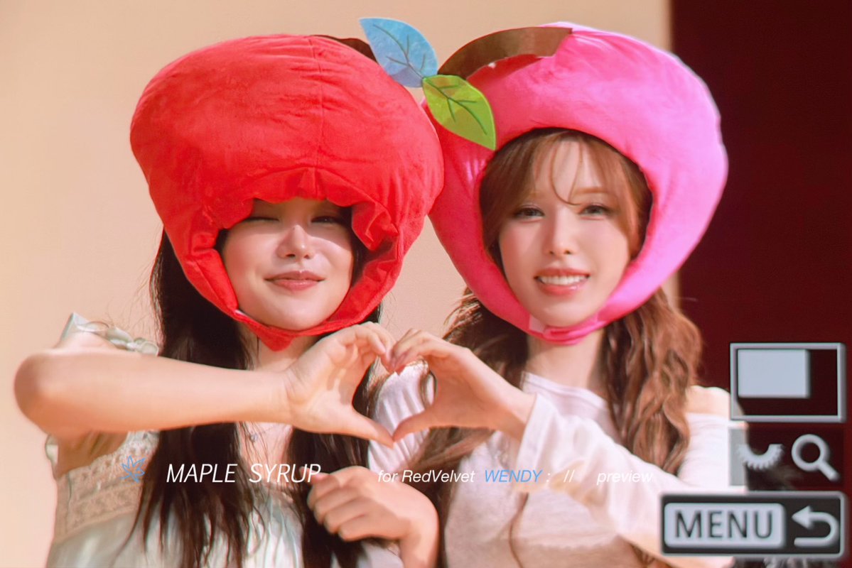 maplesyrup0221's tweet photo. 260806 Makestar 팬싸
귀여운 바보 둘🤣🍒
#웬디 #Wendy #레드벨벳 #RedVelvet https://t.co/T6ApUEVeyK