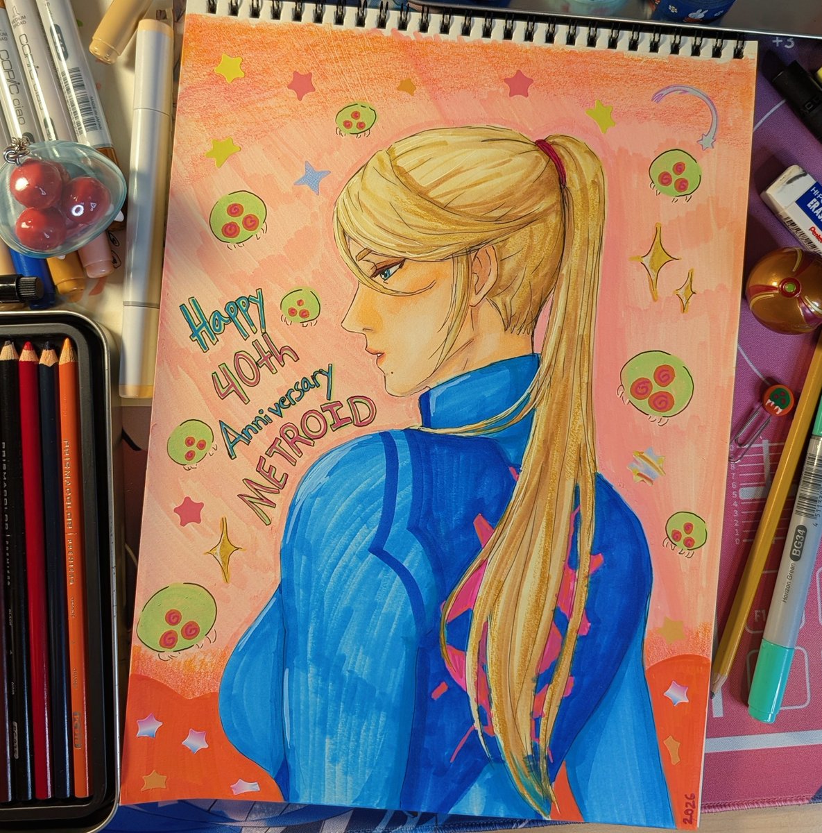 Dana_Nicole_96's tweet photo. Happy 40th Anniversary, Metroid! #metroid #samus #samusaran #metroid40 https://t.co/QS94SQ3Iwo