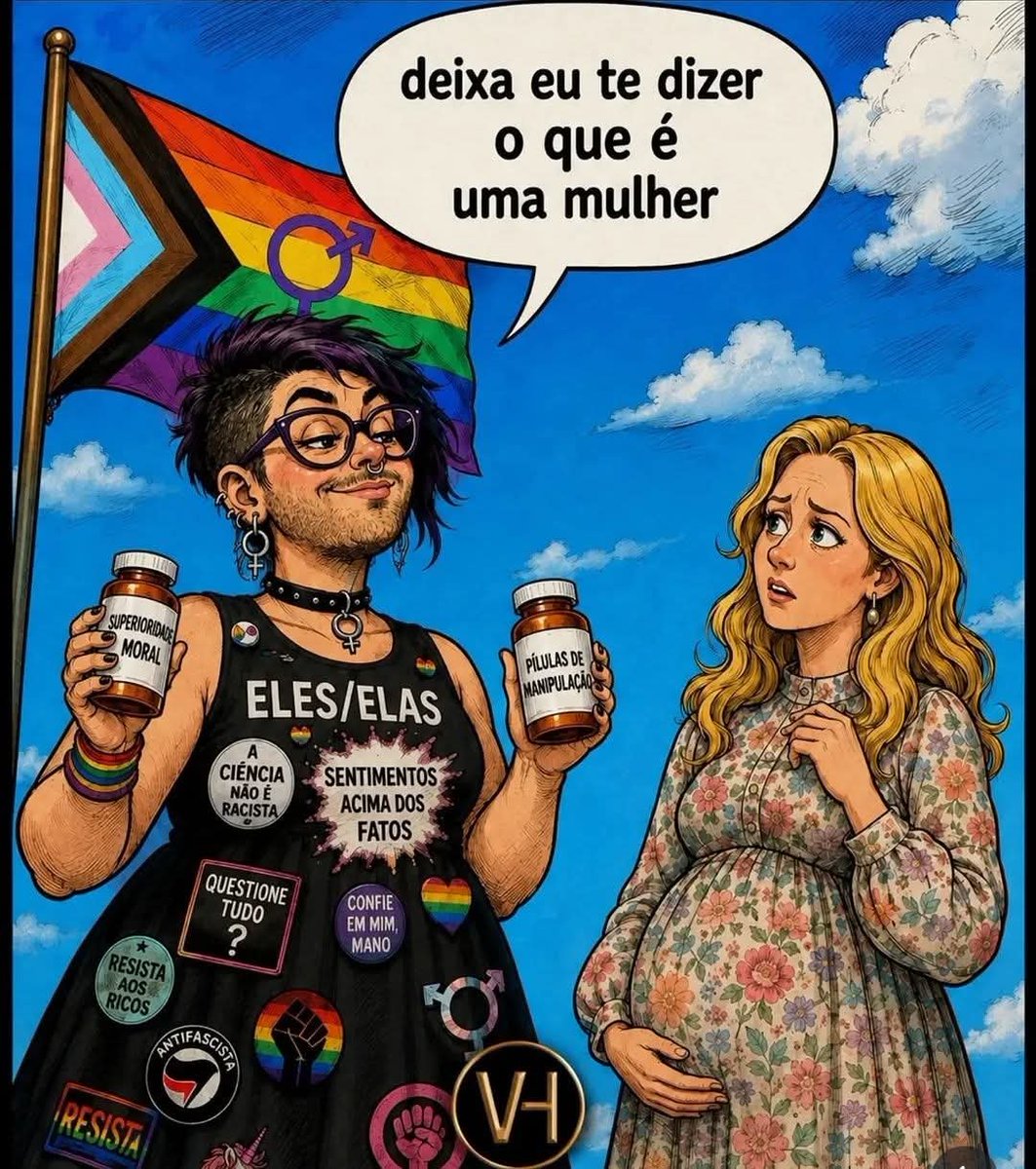 raxazeda2conta's tweet photo. Hoje em dia...  

Imaginem que travestis e trans, querem impor que uma mãe seja chamada de "PESSOA QUE GESTA" https://t.co/8POuhY0Fzn