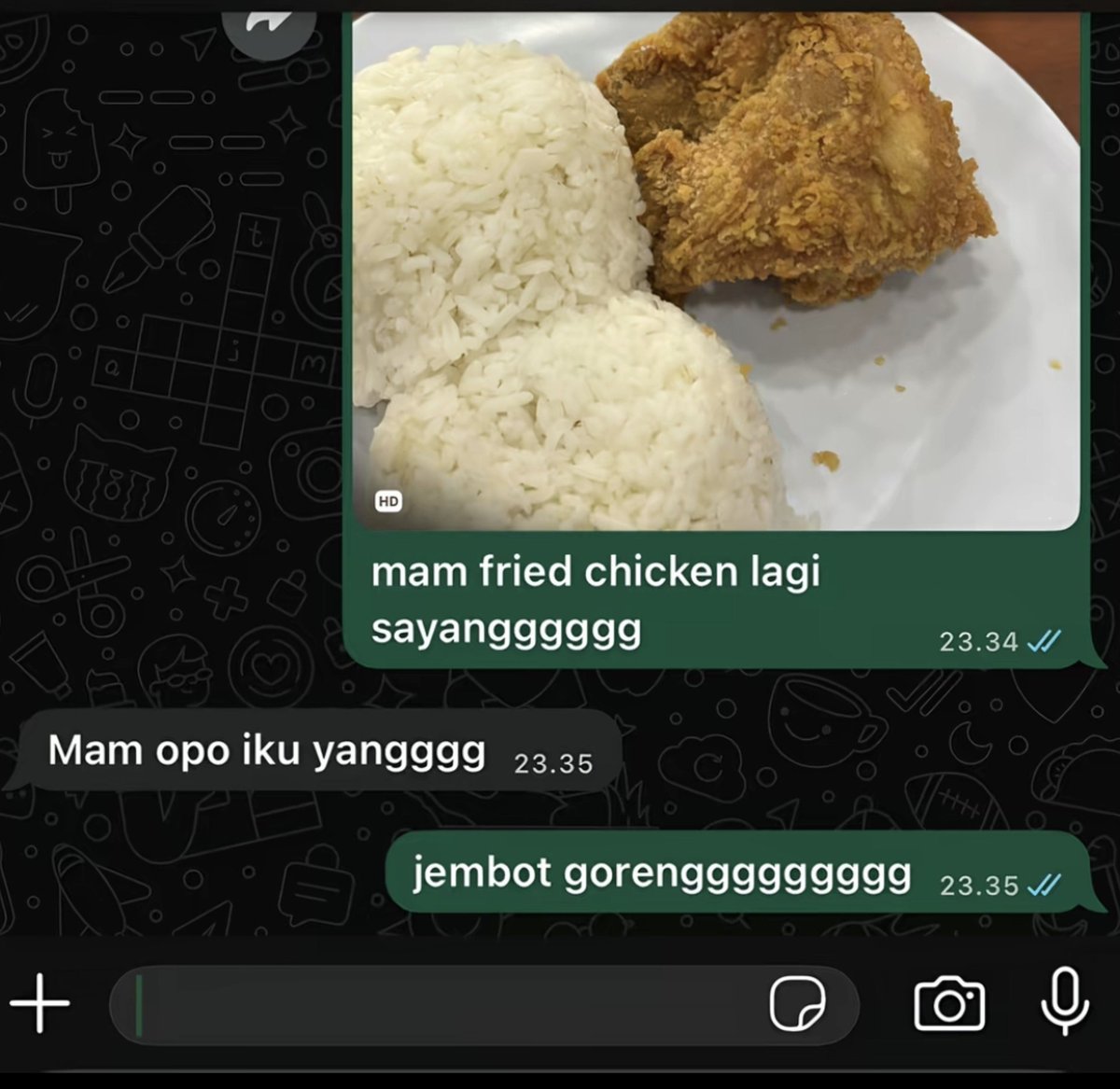 MarnoMbois's tweet photo. cinta memang kadang bikin dongo https://t.co/al3FehcQx1