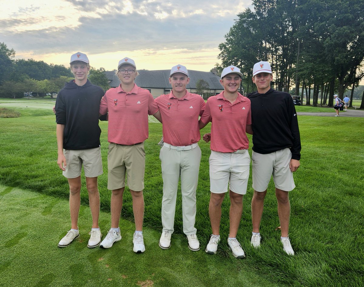 EaglesGolfBW's tweet photo. Off and running at the Westerville Invite @ Medallion Golf Club! Golf Genius code to follow along is 26WHSINV https://t.co/SHtfYmDFVU