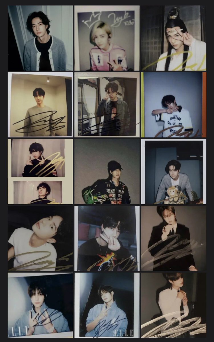 HappyLucky9785's tweet photo. หวังอี้ป๋อกับรูปโพลารอยด์ เมื่อก่อนท่าชู ✌🏻 คือท่าประจำ https://t.co/58NS5Nes8g