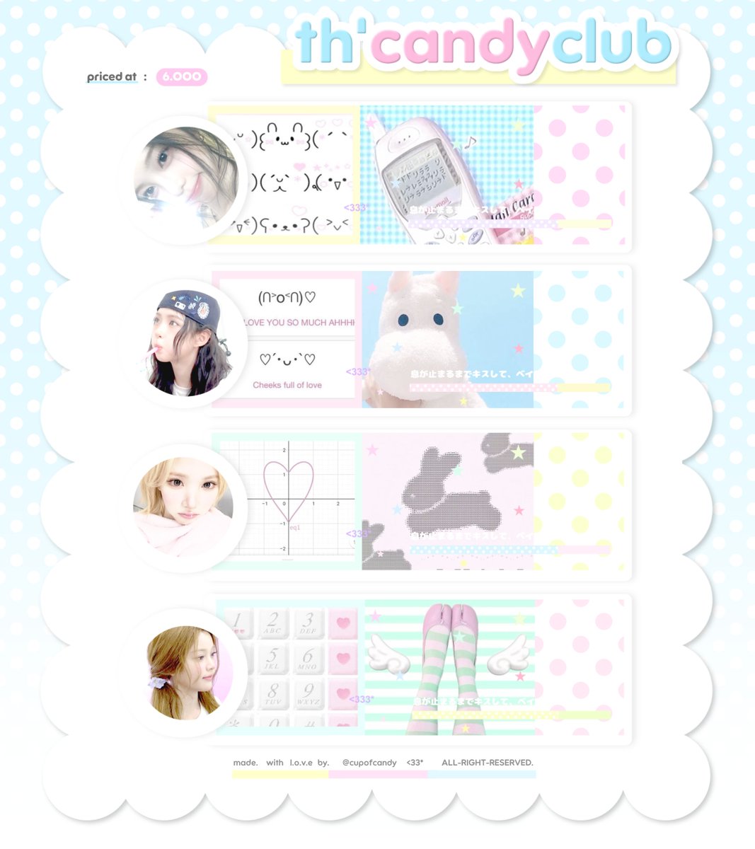 ofcandyland's tweet photo. help repost? timakaci ^____^  

kala punya layout rs gg ian jiwoo carmen yuha haum kya yang bisa dibawa pulang dengan < https://t.co/1kVwRN7brg > koin, lho! sila dm https://t.co/iEjzcFZ4sZ untuk jajan yaaa!

layout readystock rs gg #bealanja https://t.co/FO2S7gOEAZ