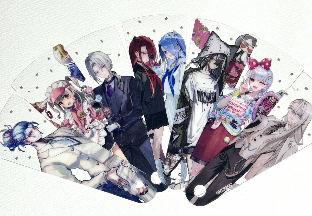 kyou_001's tweet photo. 【交換】FGO フェス fes Fate/Grand Order　クリア扇子

求）モレー、アスカラポス

譲）カーマ、イプシロン、テュフォン、クーフーリン（オルタ）、花咲翁、蘭陵王、徐福、イリヤ

郵送での交換希望です。検索からでも気軽にどうぞ。何卒よろしくお願いいたします。 https://t.co/QRieiGY2b1