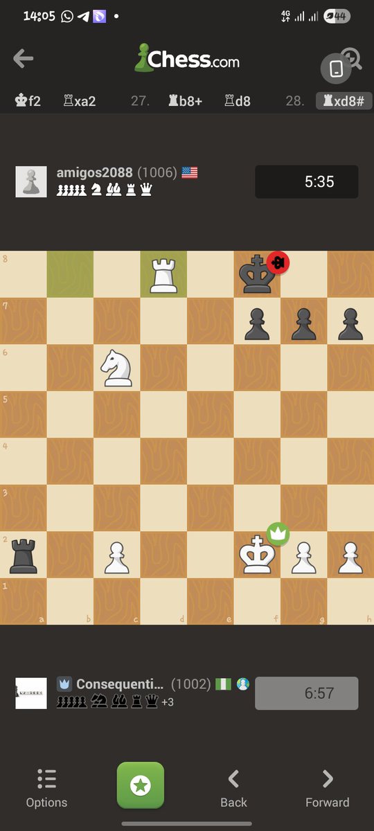 LUHGEEK_ME's tweet photo. ♟️ MILESTONE UNLOCKED! 🎉

Started from the bottom, learned from every blunder, and today I finally hit 1,000 Elo on https://t.co/XS74E3D87Q! 🏆

This is only the beginning.

Next stop: 1200. 🚀

Every move counts. 
Every loss teaches.

#Chess #RoadTo1200 #ConsequentialMoves https://t.co/ELCEH25Kzh
