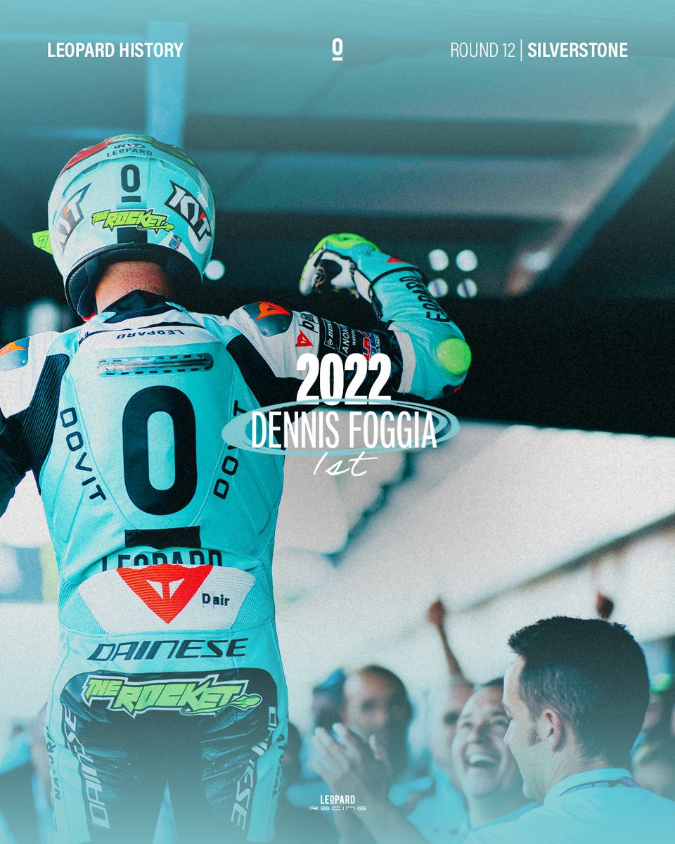Le0pardRacing's tweet photo. Twelfth instalment: #Le0pardHistory (British Version) โ๏ธ
๐ 2022 Dennis Foggia |๐ฅ
๐ 2021 Dennis Foggia |๐ฅ
๐ 2019 Marcos Ramรญrez |๐ฅ
๐ 2019 Lorenzo Dalla Porta |๐ฅ
๐ 2015 Danny Kent |๐ฅ
#BritishGP ๐ฌ๐ง #BeLe0pard #Moto3 https://t.co/zT3a33z9b9