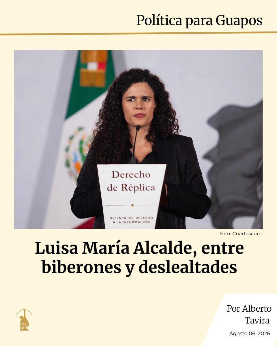 ElIndpendiente's tweet photo. #PolíticaParaGuapos
“La bendición” está por hacer su arribo.
Luisa María Alcalde Luján, de 38 años, ronda el séptimo mes de embarazo de su segundo hijo.
“No ha hecho mucha panza, así que es niño”, dicen las damas de Mi CISEN.

La #Opinión de @betotavira en #ElIndependienteMx https://t.co/TiXU49S2gu