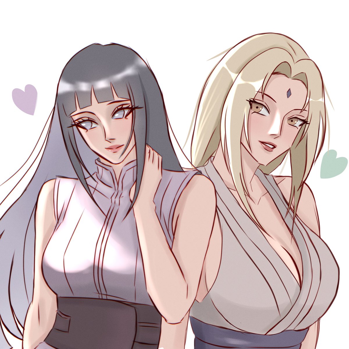 hinablurry's tweet photo. Princesses #naruto https://t.co/TJ8x0Zh8vJ