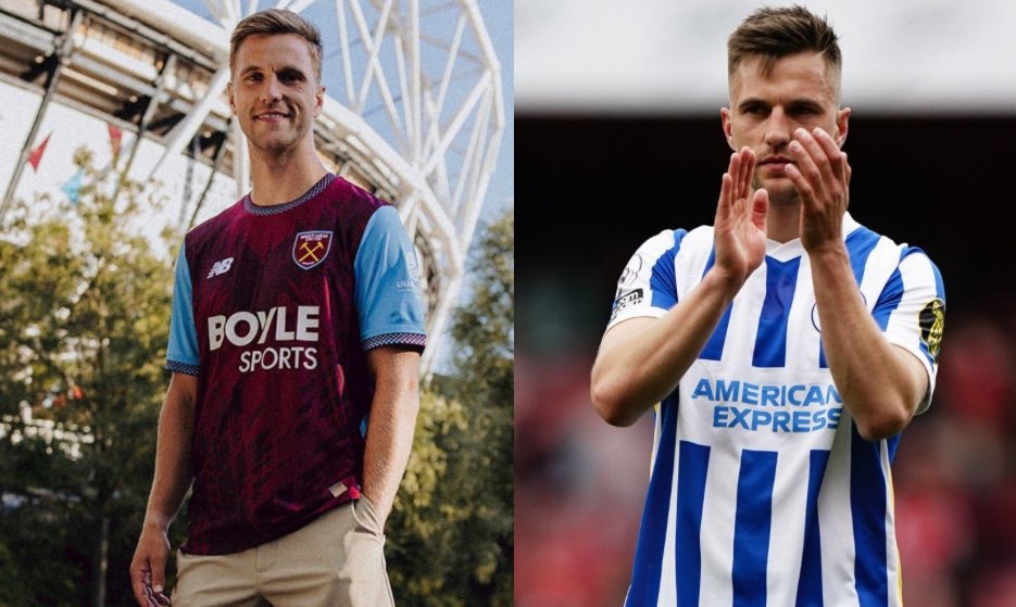 AndrewJames1901's tweet photo. I wish you all the luck in the world Joel, once again thanks for everything! 🫶🏻💙🤍

You’ve got a magnificent player on your hands West Ham fans, look after him for us! 🫡🤝

#BHAFC #WestHam #WHUFC https://t.co/jHGvoE1KHH