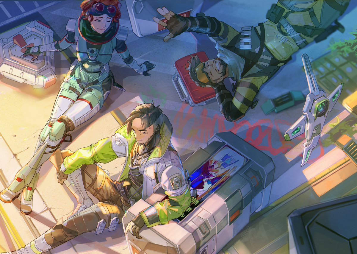 ThunderGotch's tweet photo. #apex カスタムに参加したので久しぶりにえぺの絵を投下✌️✌️✌️ https://t.co/04fuZeMi7x