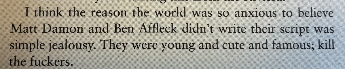 DonaldClarke63's tweet photo. I’ll leave this nonsense with the late William Goldman. https://t.co/yu02iLFUFH