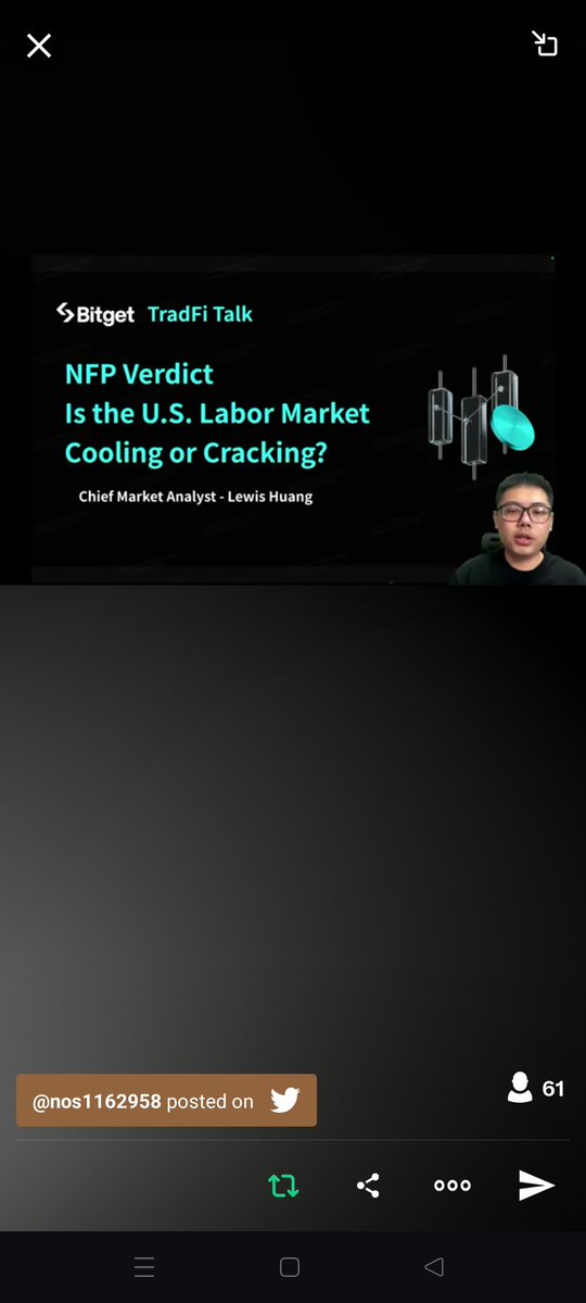 nos1162958's tweet photo. @Bitget_TradFi Definitely your all broadcast r awesome thanks to all team members keep it up. https://t.co/6eHvZV33VJ