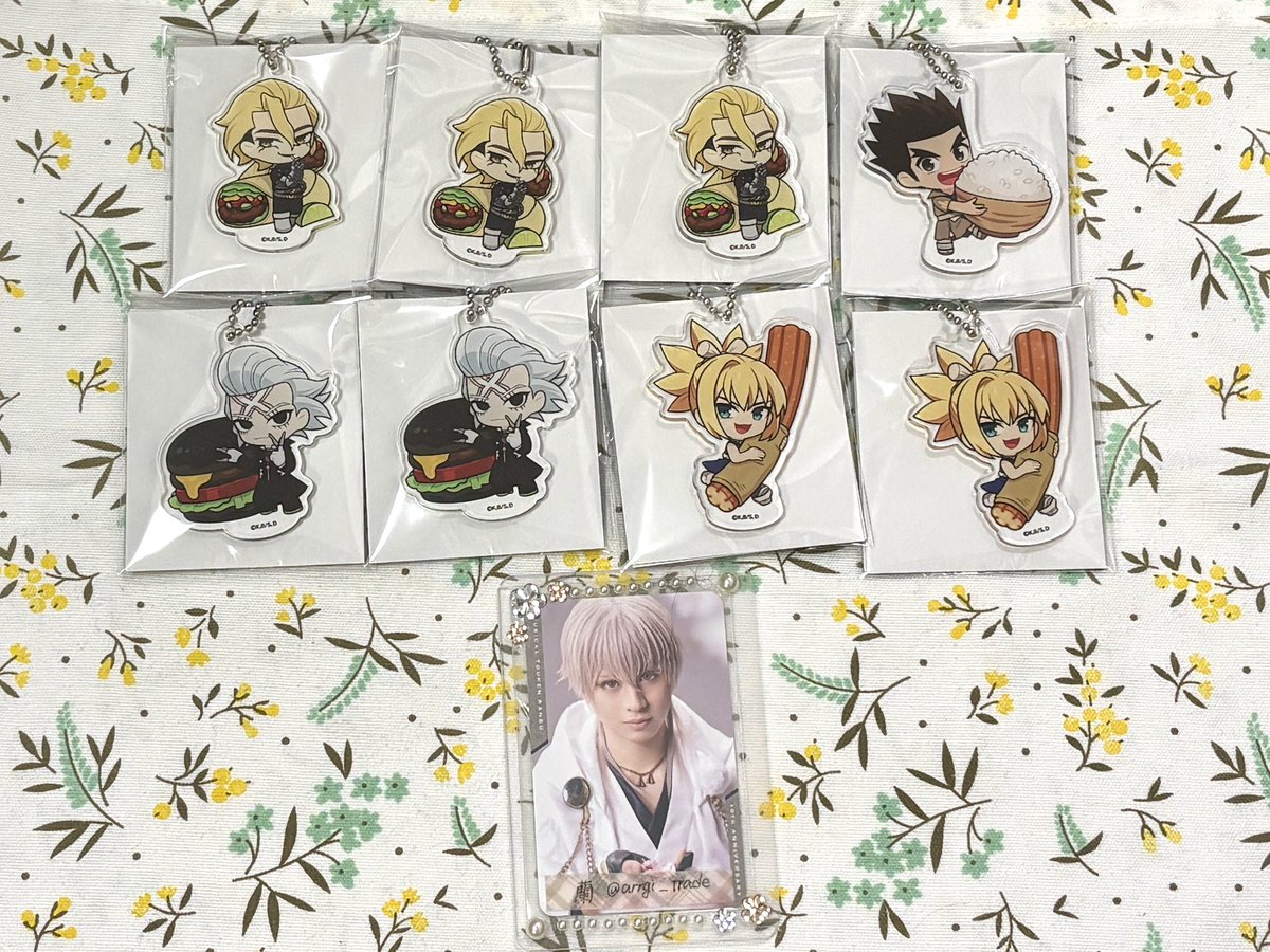 arrgi_trade's tweet photo. 【交換/譲渡】Dr.STONE アモカフェ チケット風ステッカー ミニアクリルスタンド

譲
ステッカー：☆ゼノ.コハク.〇SAI
アクスタ：☆スタンリー.☆ゼノ.コハク.大樹
ビジュカ：☆スタンリー.コハク.☆SAI

求
ス：ゲン1.龍水〜2
ア：羽京1.SAI1.*司1
ビ：羽京1.龍水1.ゲン1
定価+送料

詳細→ https://t.co/bVghqFW7if