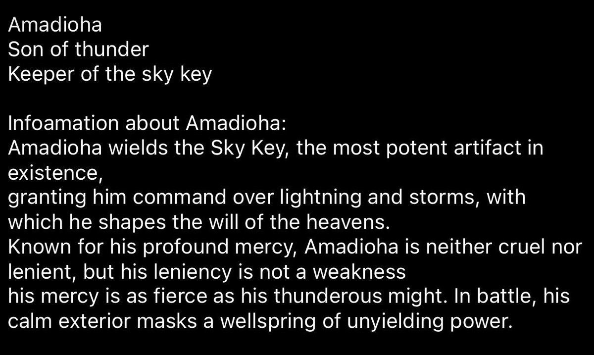 ElementalsFight's tweet photo. Meet our second flagship character, Amadioha. https://t.co/vLjre40JW6