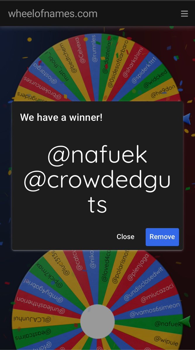 grublemaker's tweet photo. Congratulations!!!! Claim your slot till tomorrow at 12 PM @nafuek
@crowdedguts https://t.co/gbKjpEodQW