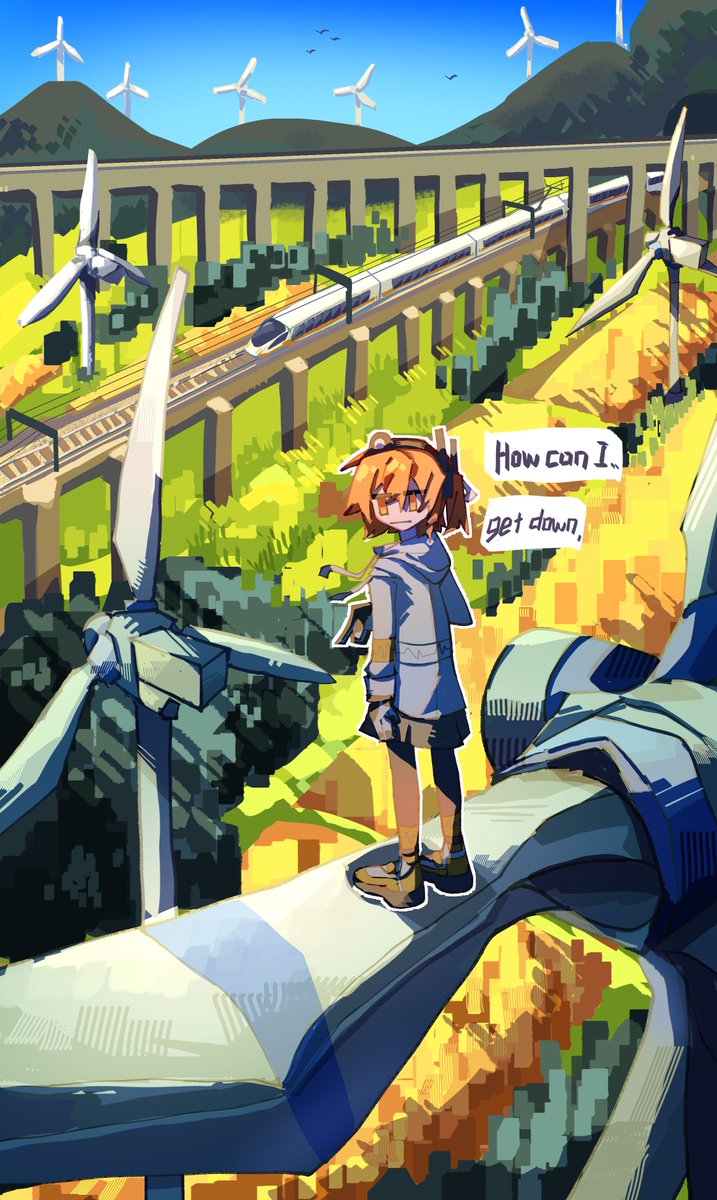 tradewinder3's tweet photo. REI stands on the wind turbine.....?
Last month I took a train to Guangzhou
When I passing through Shaoguan,I captivated by the scenery
#足立レイ https://t.co/Tr9V1LQDrh