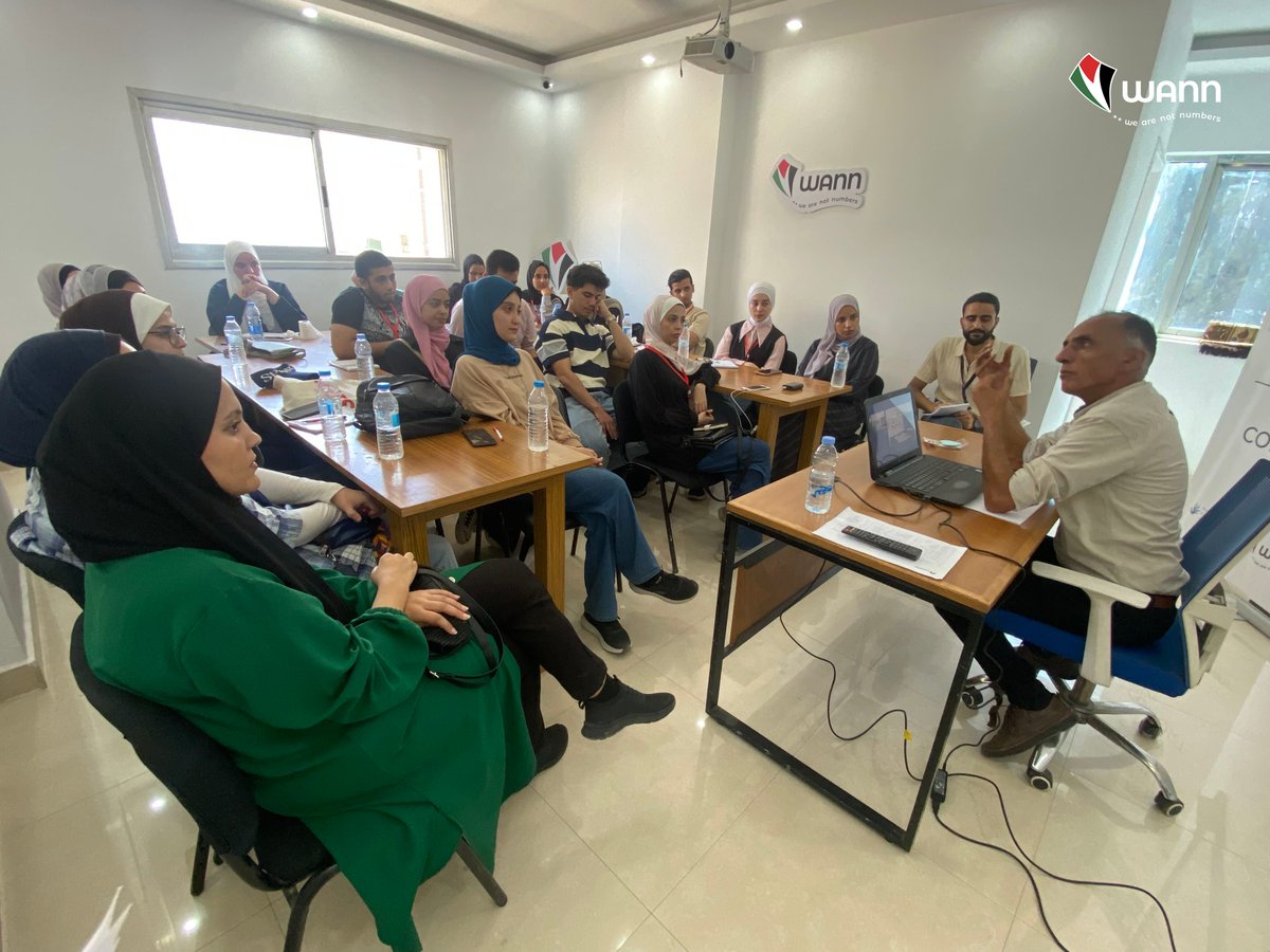 WeAreNotNumbers's tweet photo. Who tells the story matters. How we tell it matters even more.

Today, WANN’s 19th cohort stepped into a powerful conversation on Debating the Palestinian Narrative with Dr. Talal Abu-Rukbah, in #Gaza City.

Through open discussions, interactive exercises, and thoughtful reflections, young storytellers explored Palestinian history, challenged perspectives, and strengthened their ability to articulate the stories and themes that shape collective memory.