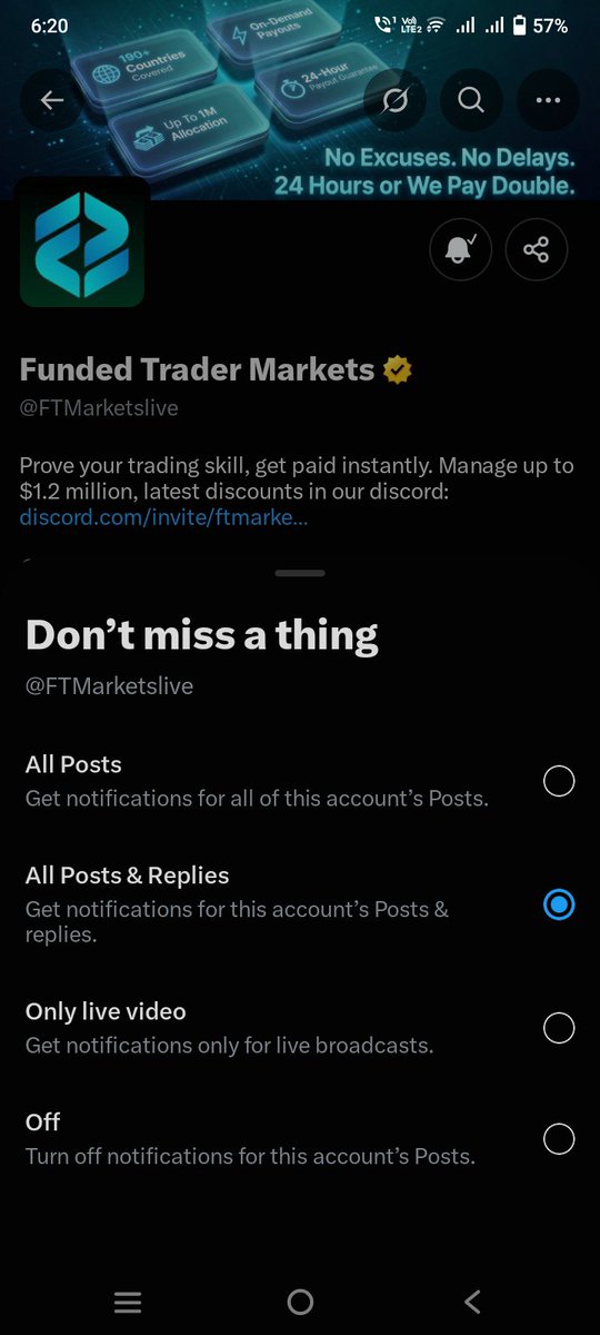 iSupportFTM's tweet photo. From today onwards, my focus is 100% on @FTMarketslive 💙

I've followed all the official FTM accounts &amp; affiliates pages to stay updated and share everything happening in this revolutionary firm.

Excited to see where this journey takes me. 🚀
@RZFTMARKETS @NoorCOOFTM @Ye_FTM https://t.co/FYJM1dUzn4