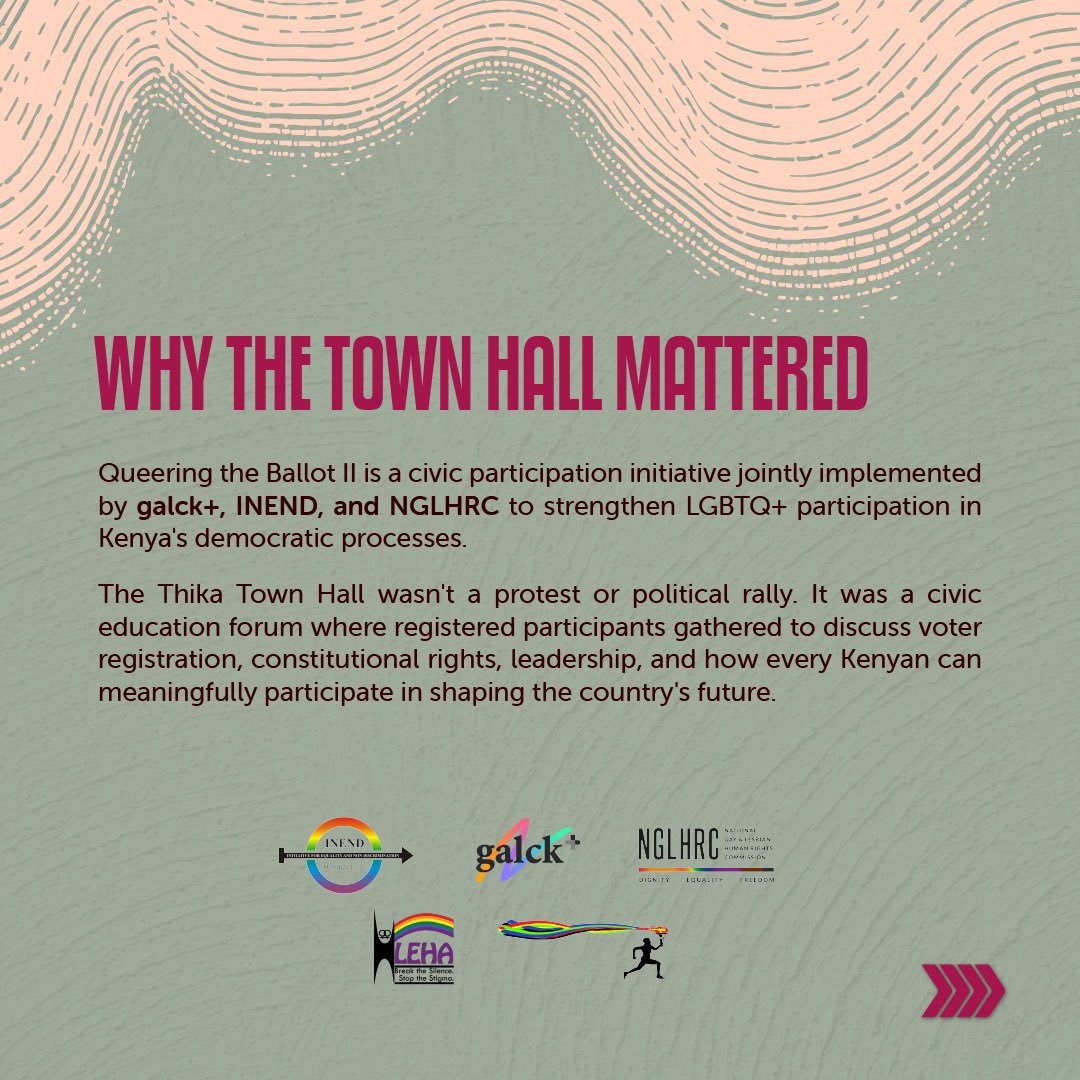 galckplus's tweet photo. On 31 July 2026, a peaceful civic engagement forum became the scene of intimidation, discrimination, and an attempt to silence LGBTQ+ civic participation.

This joint statement goes into detail on what happened and why it matters!

https://t.co/BendS23QQG https://t.co/aciKHj1g5p