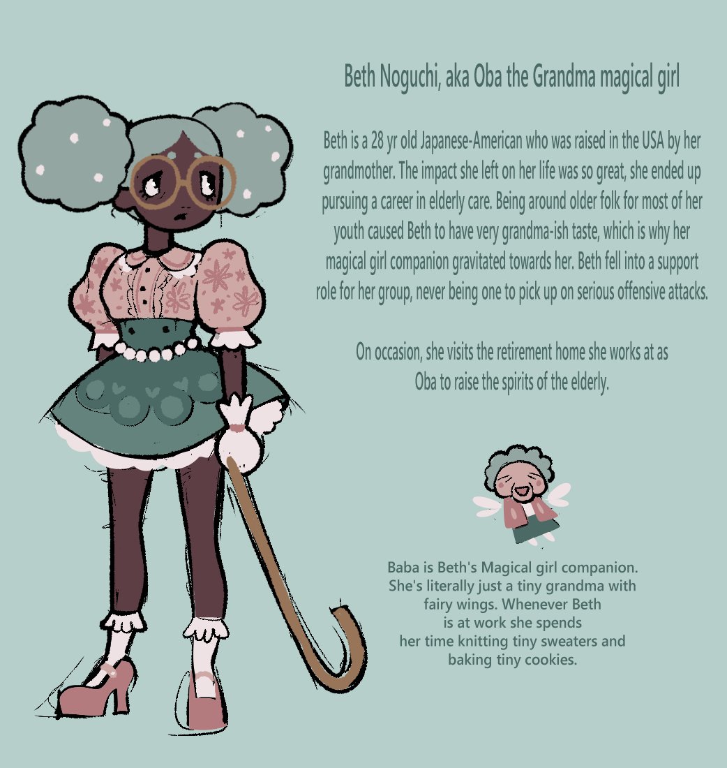 PossiblyDog609's tweet photo. Info on all of the individual magical girls! (4/5) https://t.co/bPzdXadlYL