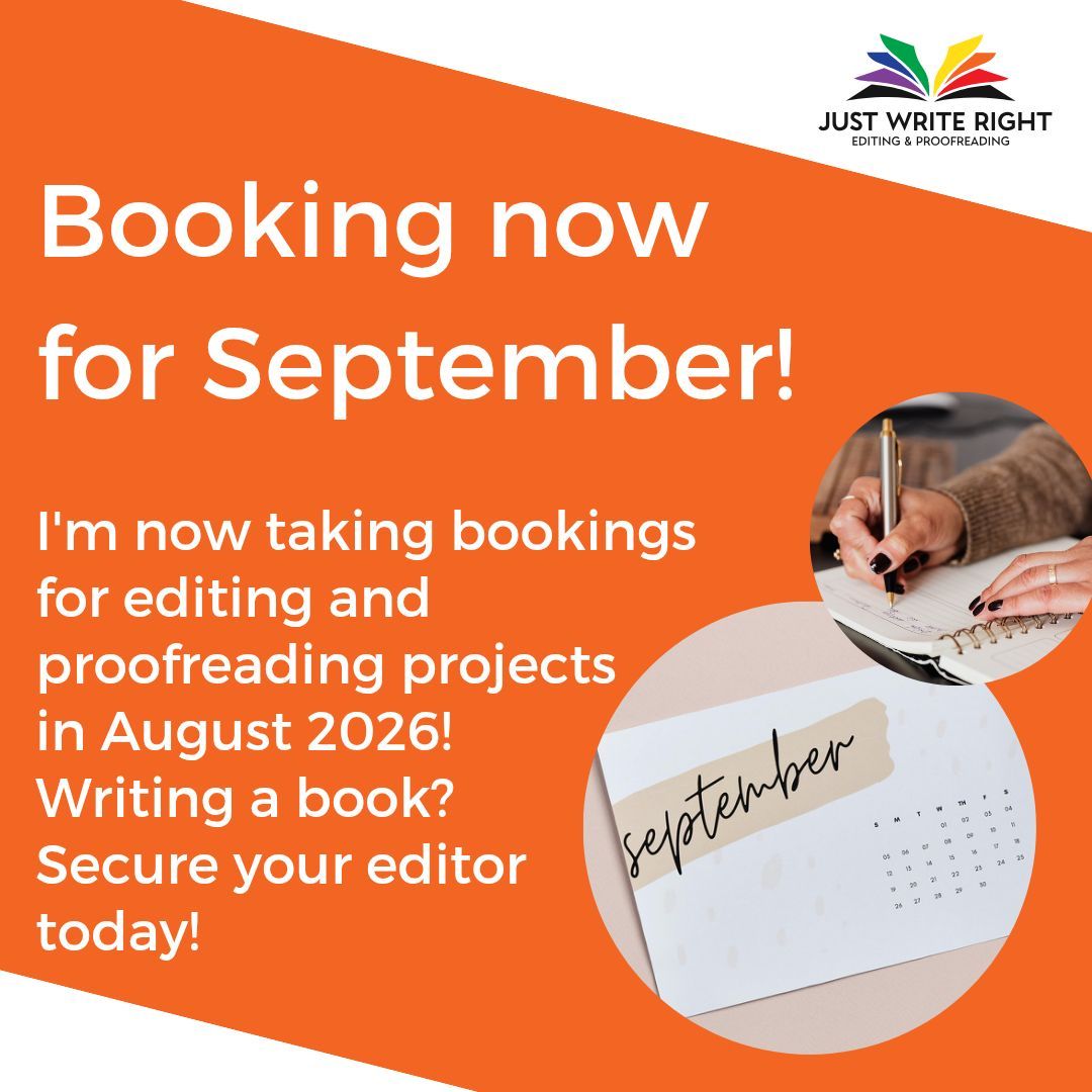 JustWriteRight's tweet photo. 🗓️ Get in touch today to secure your spot for September!

https://t.co/TKcwZVryVn https://t.co/C6bUXHWqyF