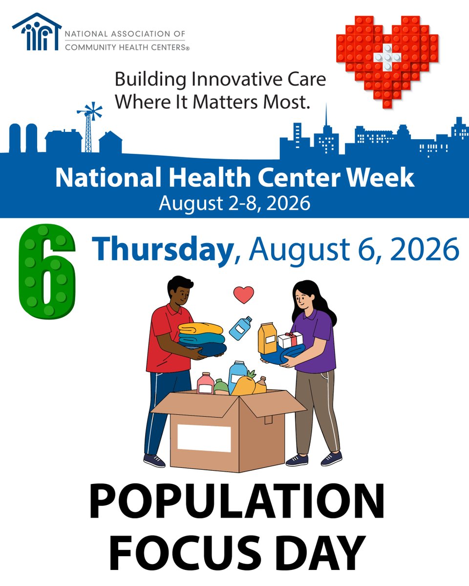 _FACHC's tweet photo. On Population Focus Day, we celebrate Florida Health Centers for providing high-quality, compassionate care to diverse populations across our state. By meeting patients where they are, Health Centers help ensure healthier communities for all. 💙

#NHCW26 #AccessToCare #HealthyFL https://t.co/1E3T88vTs9