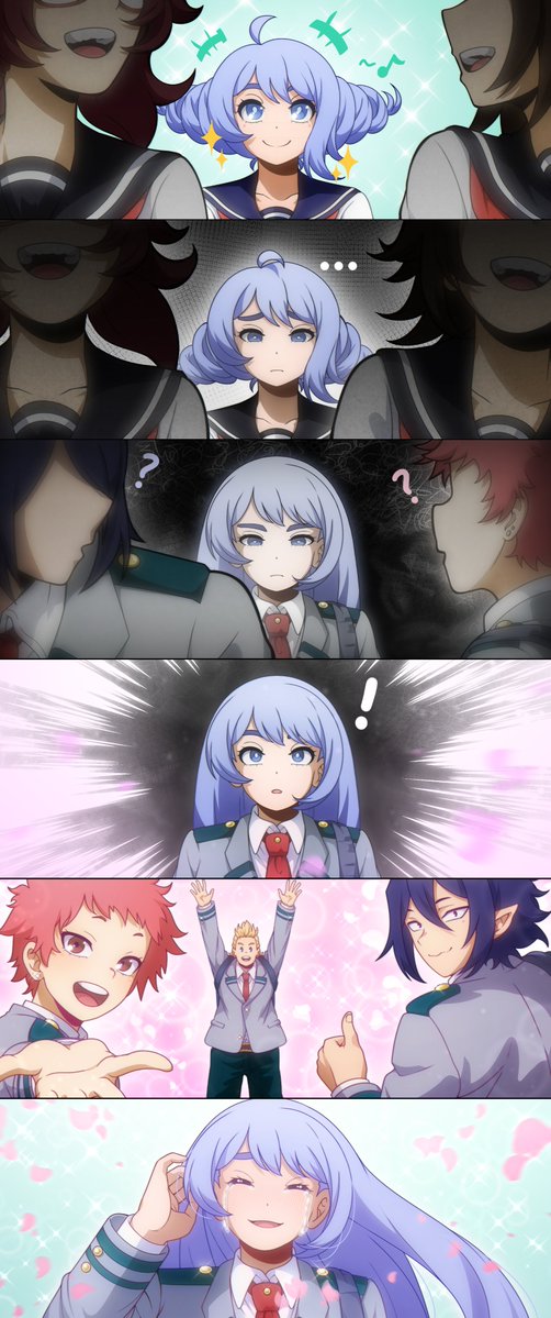 kyochakocchis's tweet photo. Nejire's short life story 🌀✨ (tap to view full image!)

#波動ねじれ #BnHA #MHA
#僕のヒーローアカデミア
#MyHeroAcademy https://t.co/yL5E058rPe