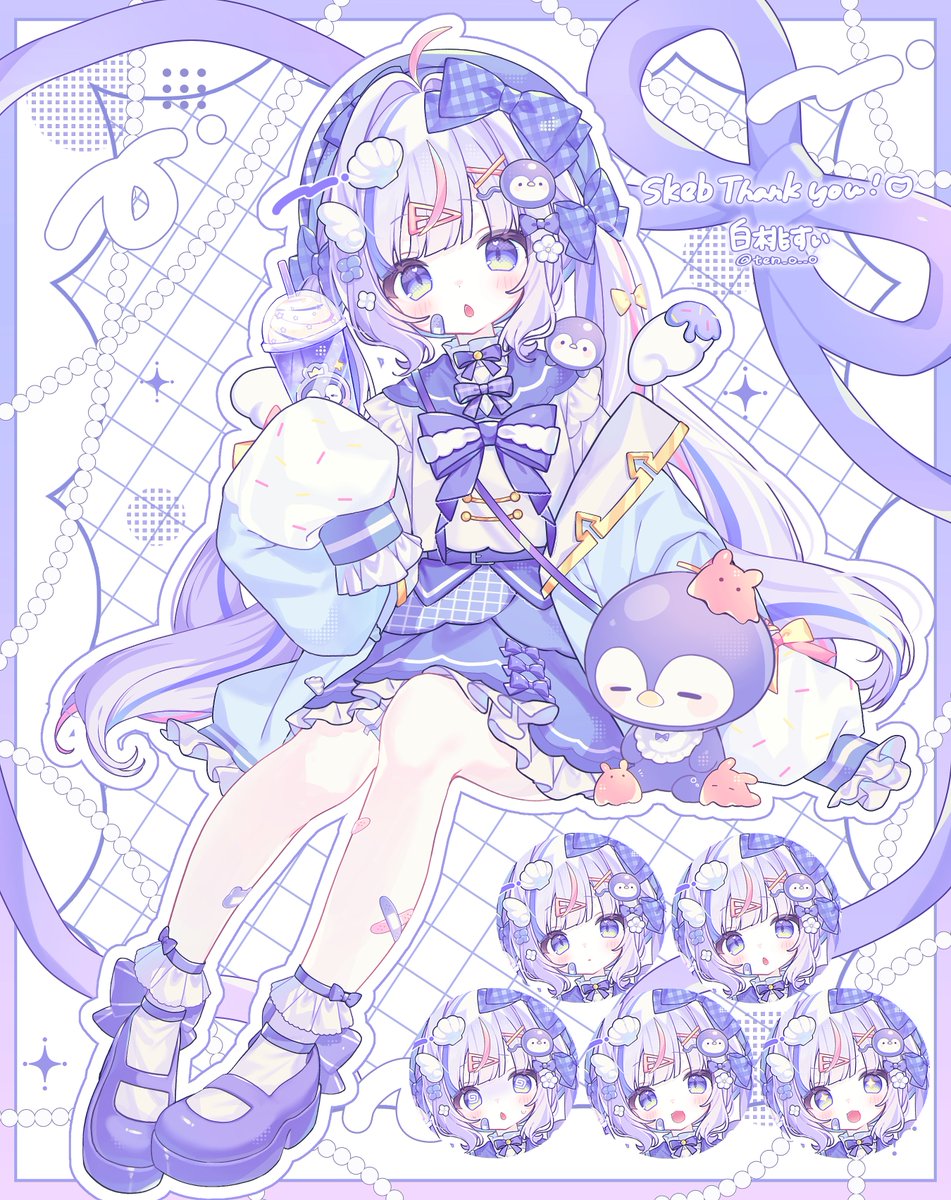 ten_o__o's tweet photo. skeb🪸🐧🫧 https://t.co/Cu4kjDgU5J