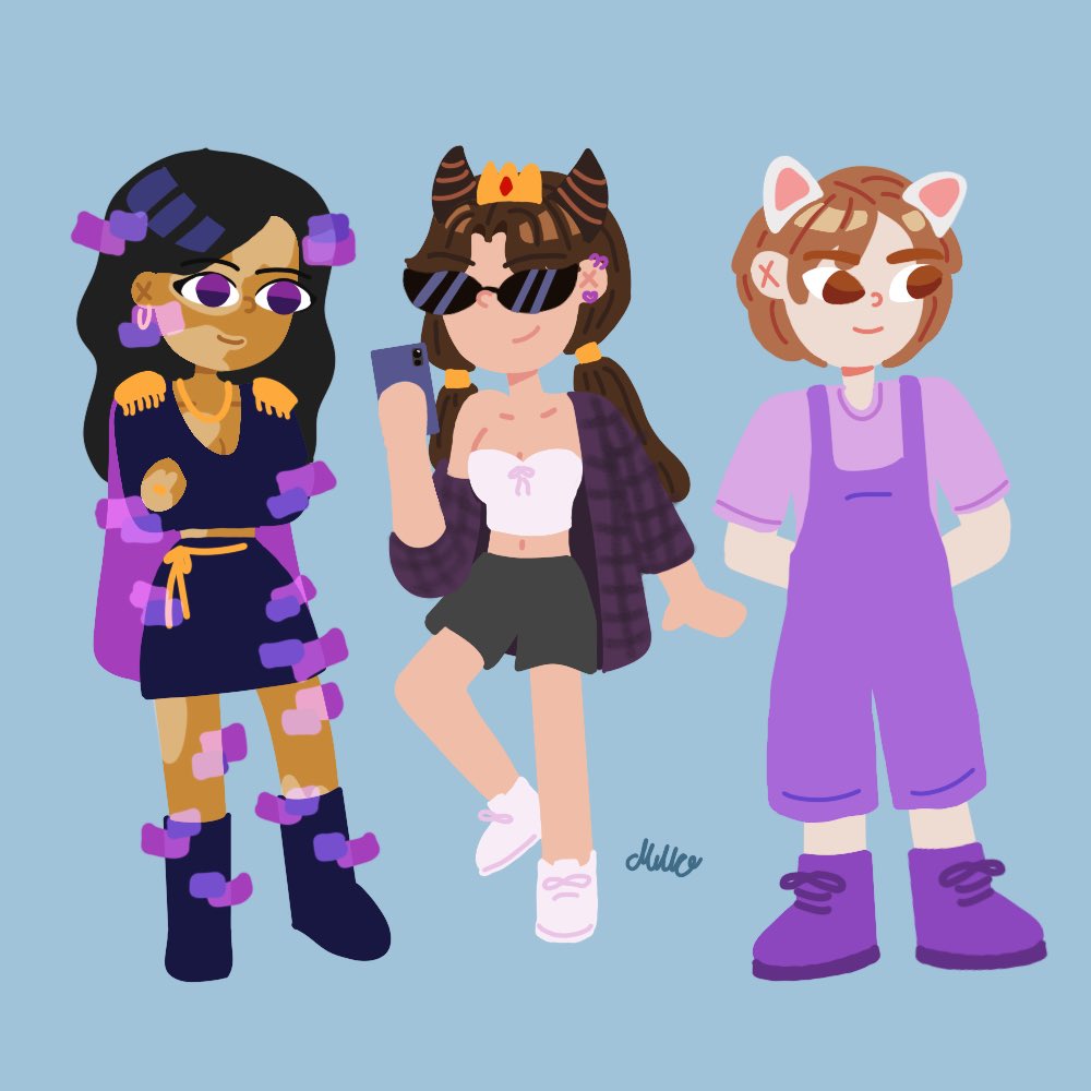 MelloMiel's tweet photo. Día 3: Genderbend
OneesanSpider, AshimaSwag y TonyKitten en un #purplewednesday
#SenpaiWeek #SenpaiSpiderfanart https://t.co/u2nWLC9RoT