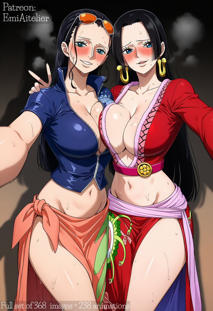 EmiAItelierSFW2's tweet photo. Nico Robin × Boa Hancock -  One Piece 
  #OnePiece #NicoRobin #BaoHancock https://t.co/5ayIhzXxHZ